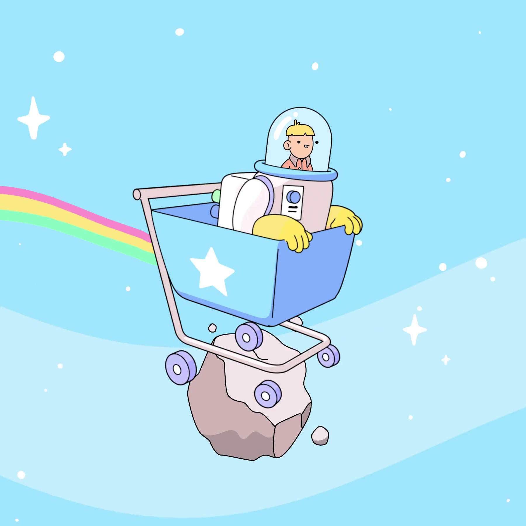 The Doodles Founders - Space Doodles - Space Doodle #508 - NFT # 508