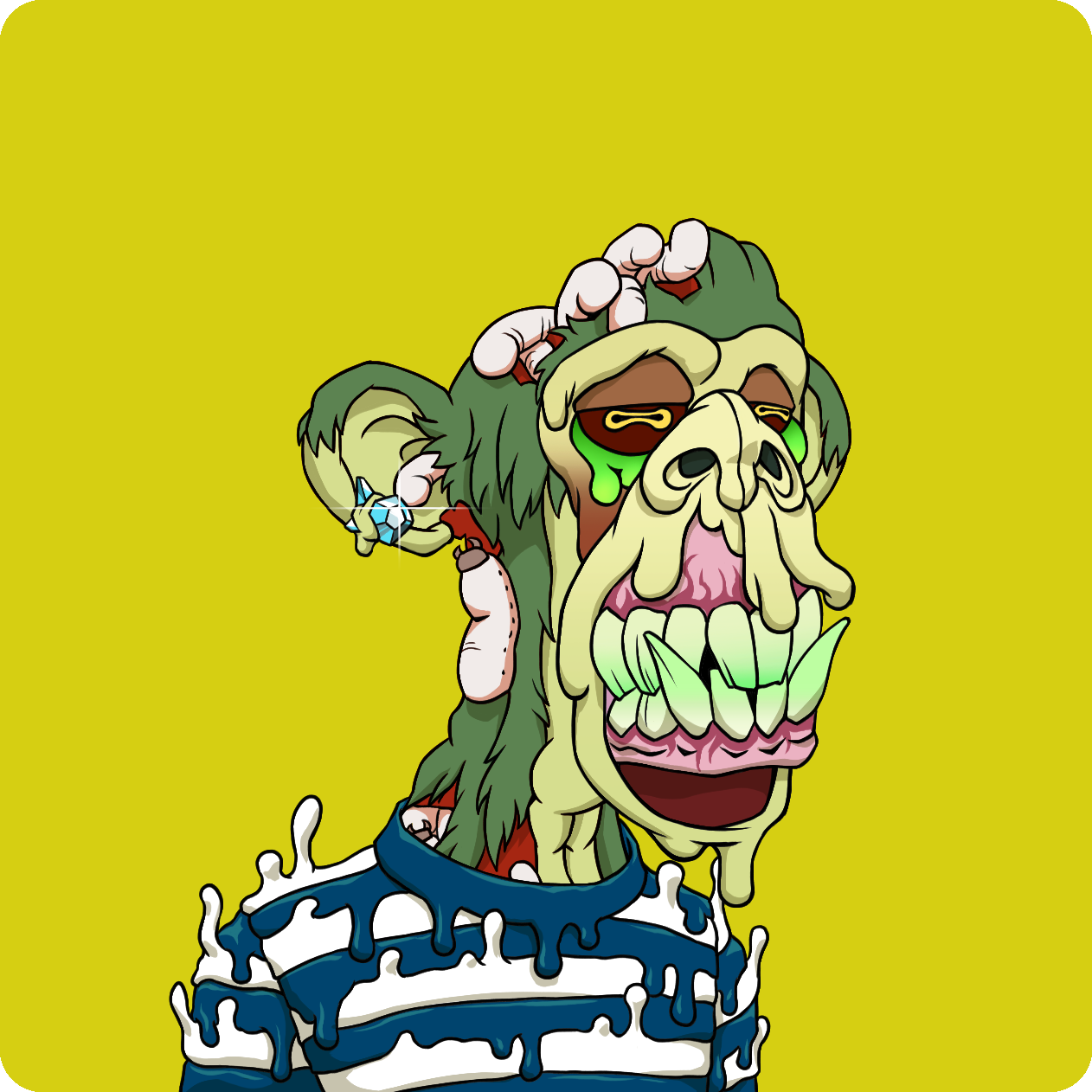 Yuga Labs - Mutant Ape Yacht Club - NFT # 19525