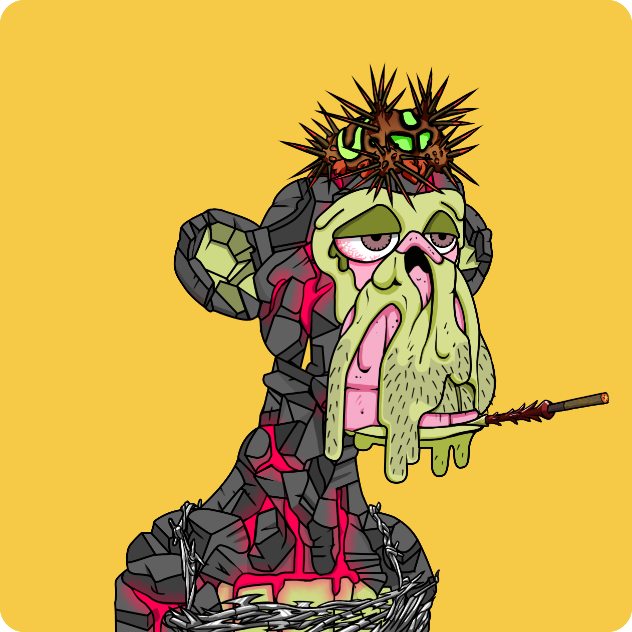 Yuga Labs - Mutant Ape Yacht Club - NFT # 502