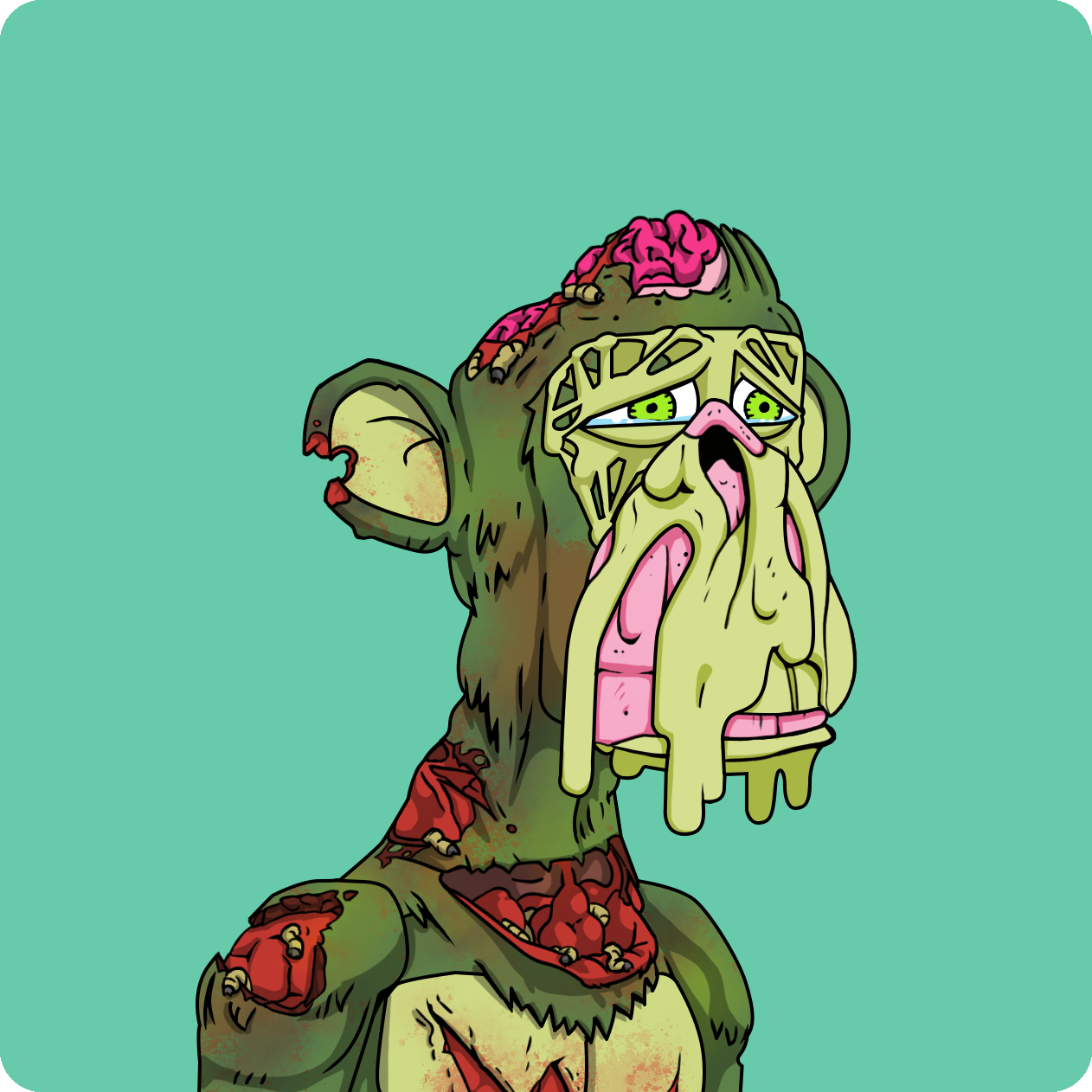 Yuga Labs - Mutant Ape Yacht Club - NFT # 10318