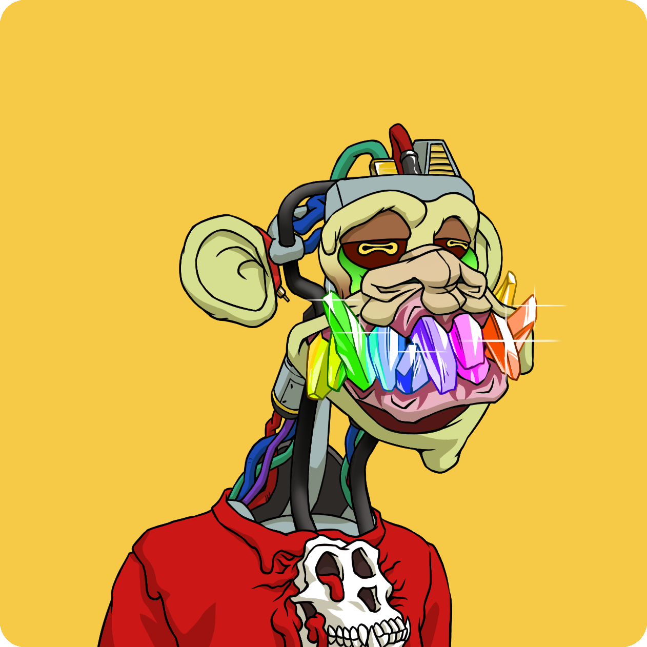 Yuga Labs - Mutant Ape Yacht Club - NFT # 13747