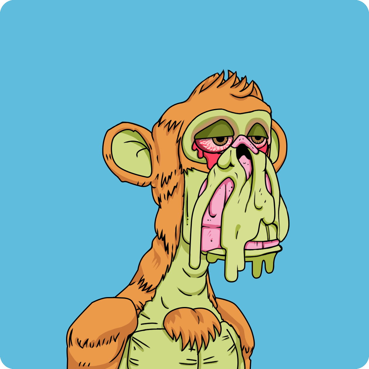 Yuga Labs - Mutant Ape Yacht Club - NFT # 3682