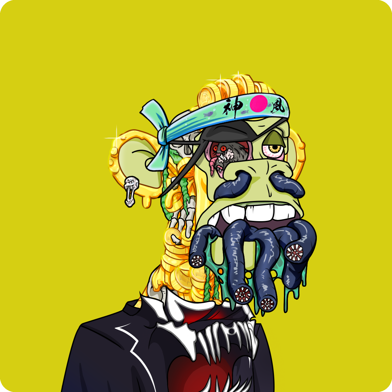 Yuga Labs - Mutant Ape Yacht Club - NFT # 11088