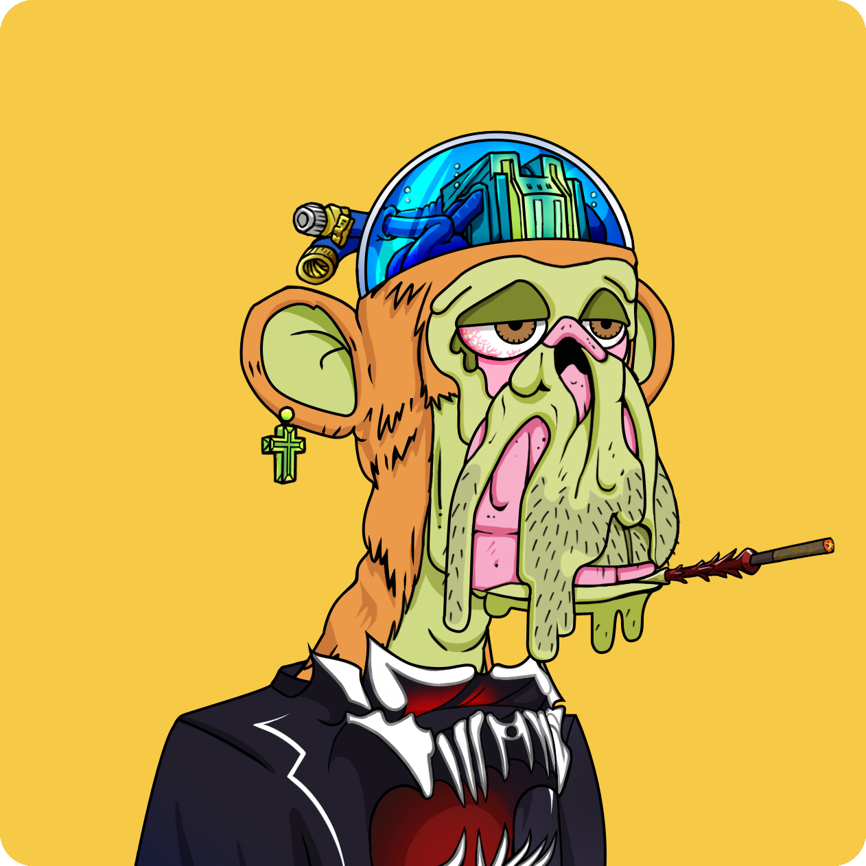 Yuga Labs - Mutant Ape Yacht Club - NFT # 5755