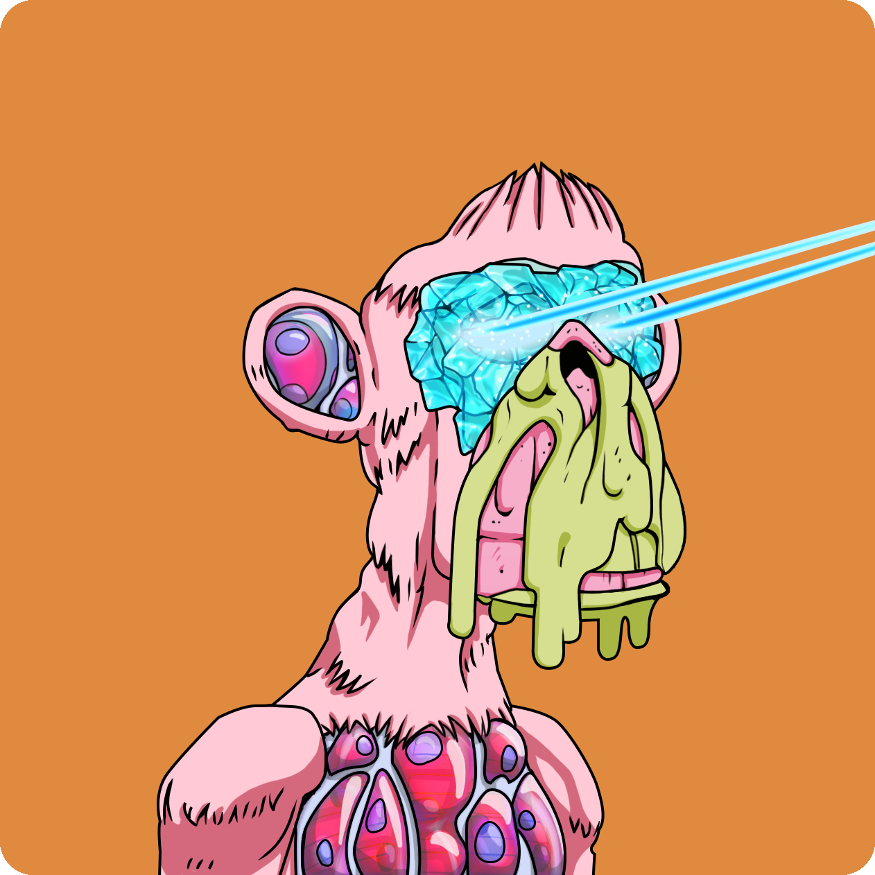 Yuga Labs - Mutant Ape Yacht Club - NFT # 10472