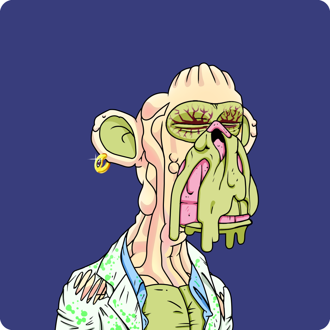 Yuga Labs - Mutant Ape Yacht Club - NFT # 5827