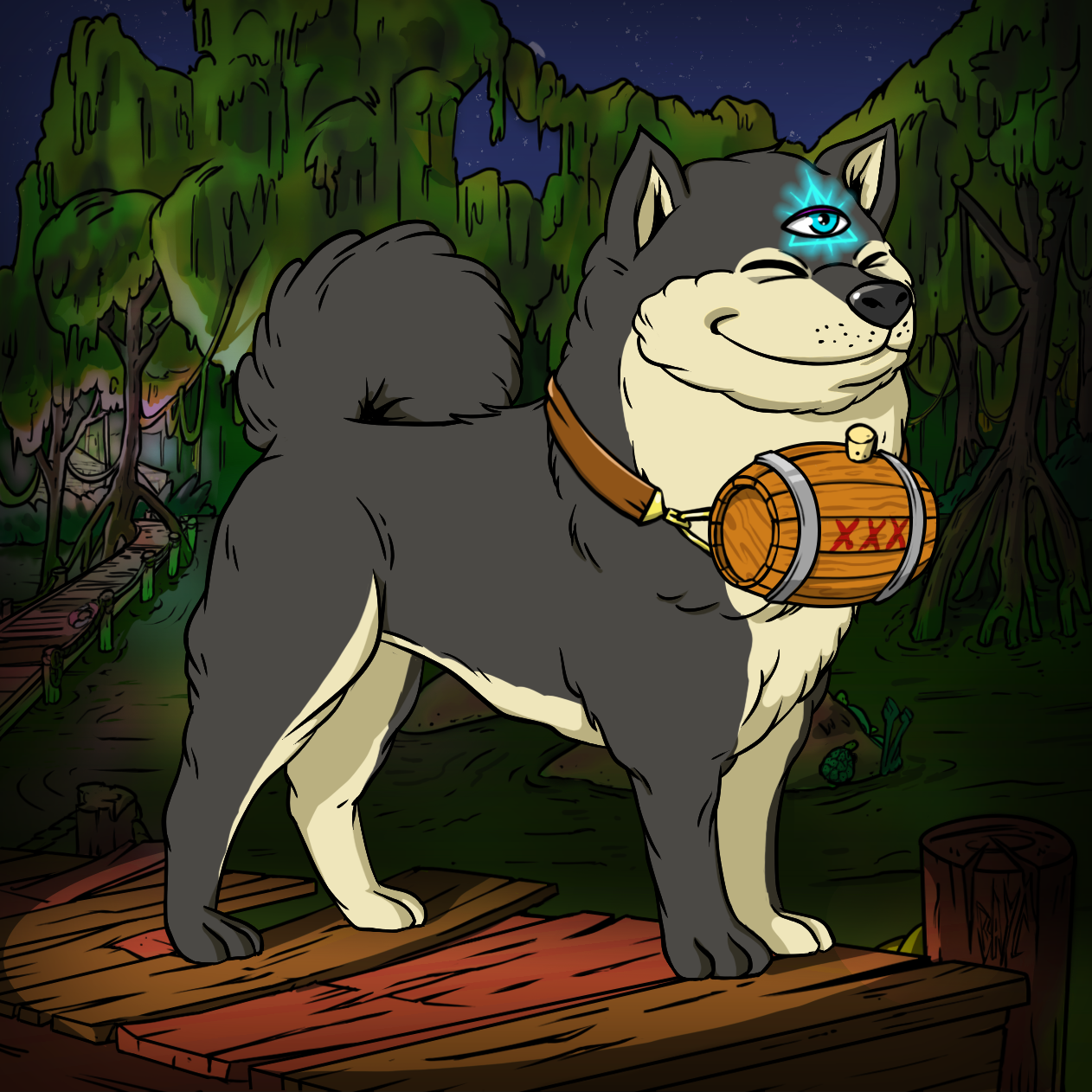 Yuga Labs - Bored Ape Kennel Club - NFT # 7663