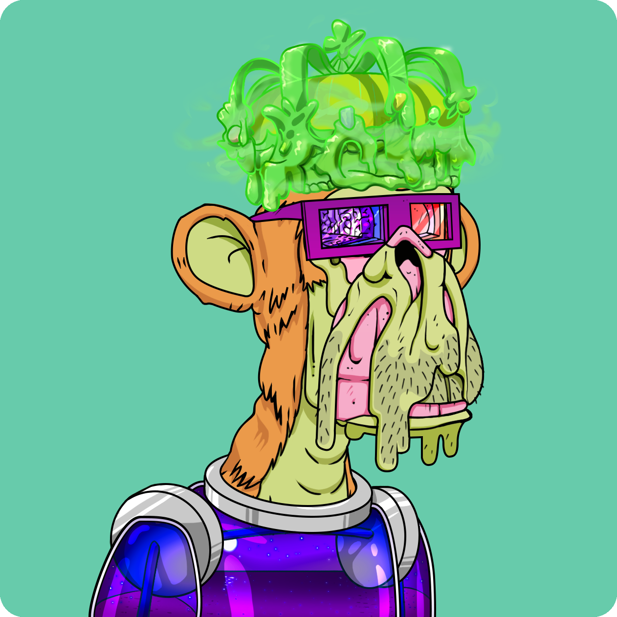 Yuga Labs - Mutant Ape Yacht Club - NFT # 2917