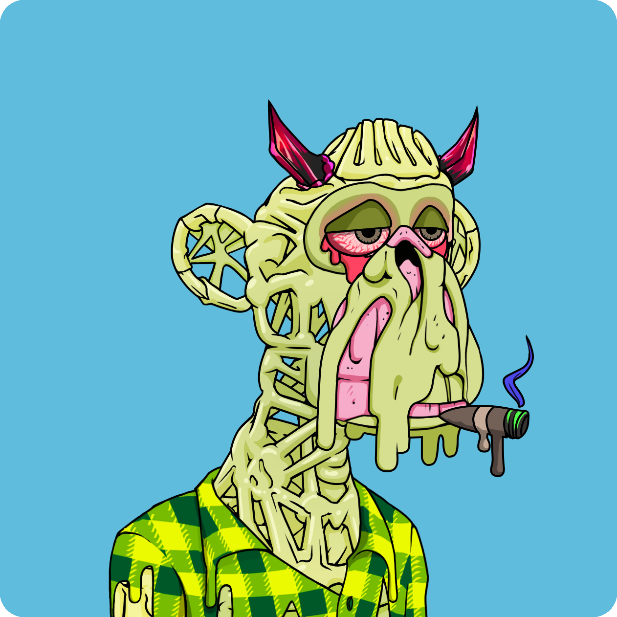 Yuga Labs - Mutant Ape Yacht Club - NFT # 3824