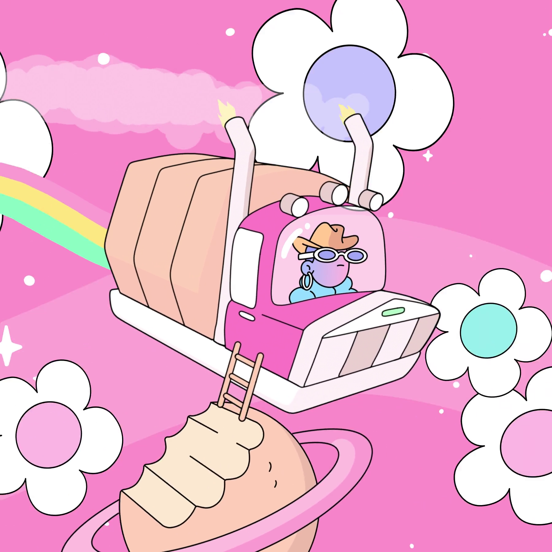 The Doodles Founders - Space Doodles - Space Doodle #340 - NFT # 340