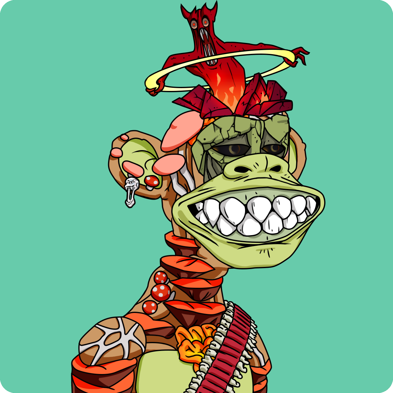 Yuga Labs - Mutant Ape Yacht Club - NFT # 2070