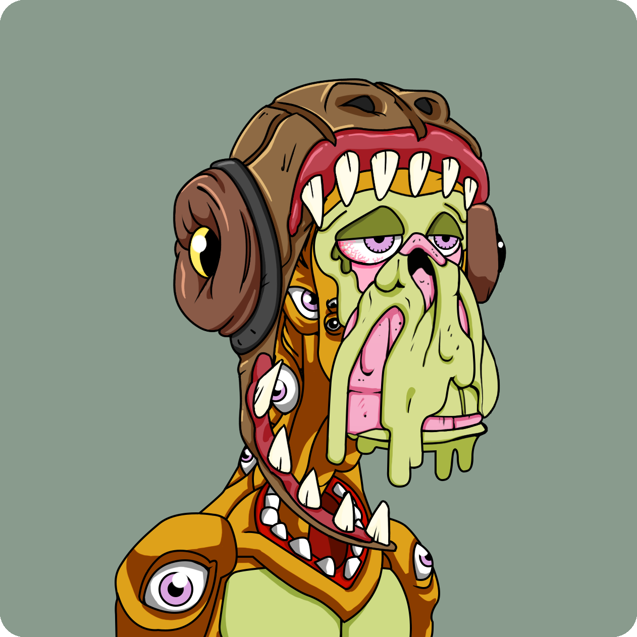 Yuga Labs - Mutant Ape Yacht Club - NFT # 61