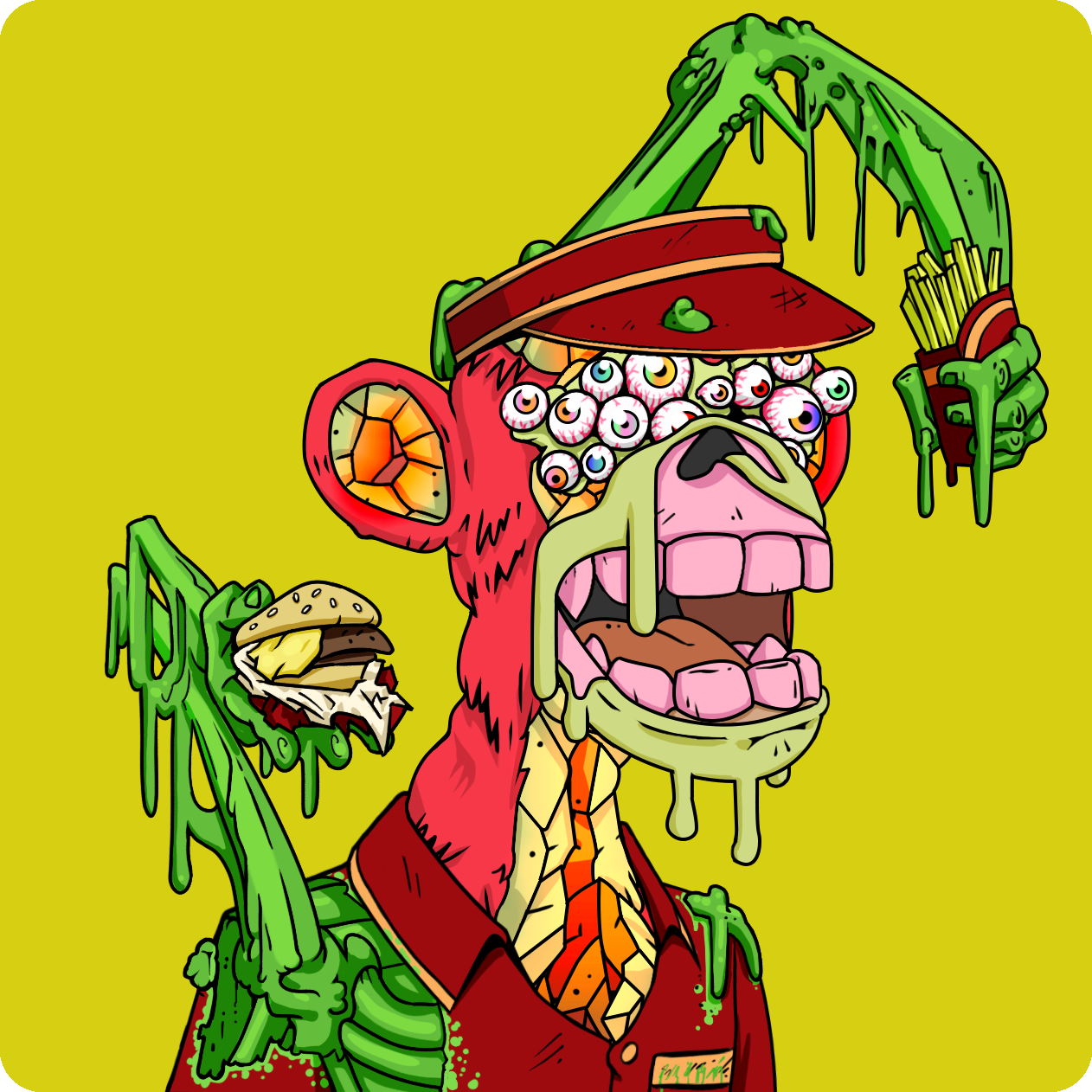 Yuga Labs - Mutant Ape Yacht Club - NFT # 11462