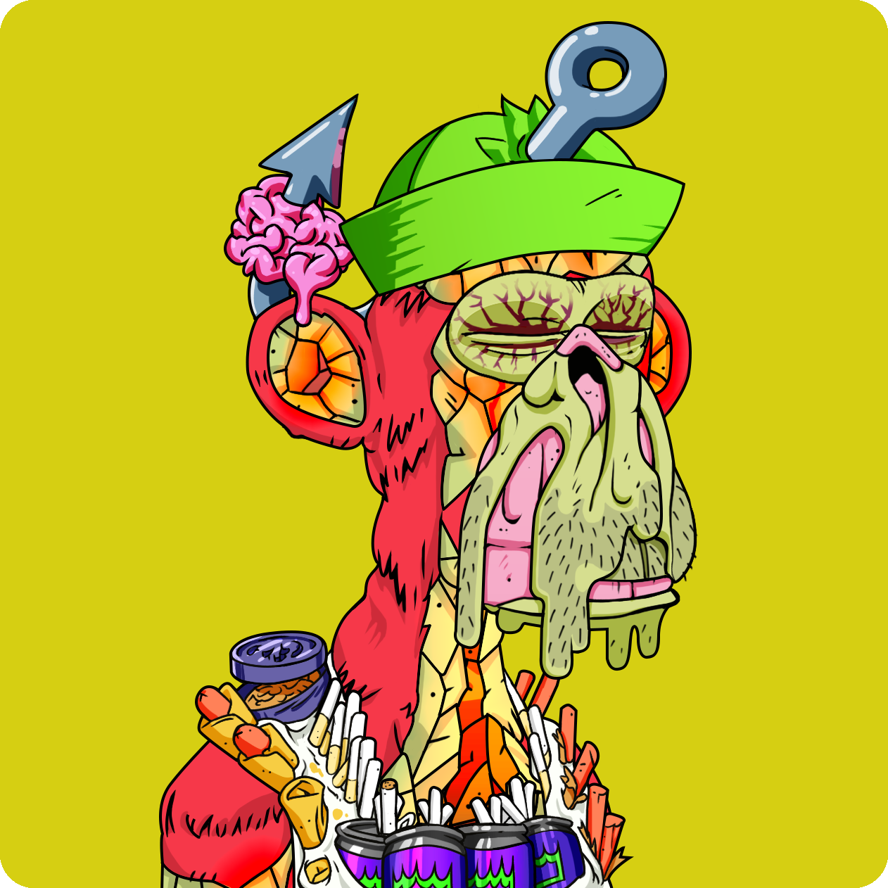 Yuga Labs - Mutant Ape Yacht Club - NFT # 4566