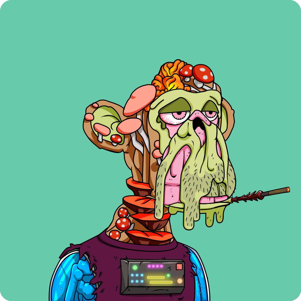 Yuga Labs - Mutant Ape Yacht Club - NFT # 6937