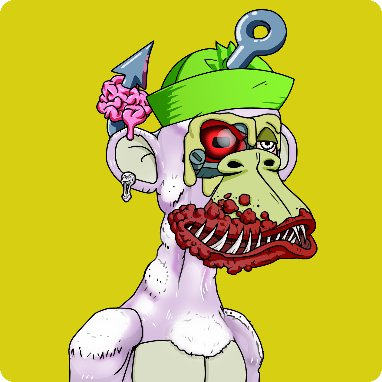 Yuga Labs - Mutant Ape Yacht Club - NFT # 19476