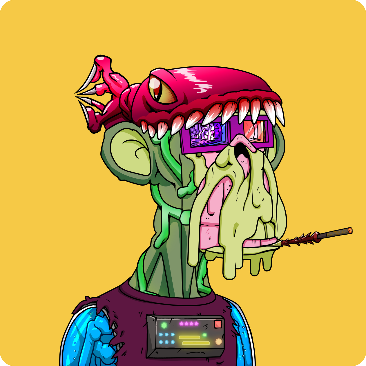 Yuga Labs - Mutant Ape Yacht Club - NFT # 9635