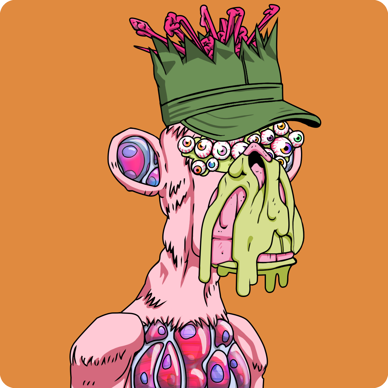 Yuga Labs - Mutant Ape Yacht Club - NFT # 8485