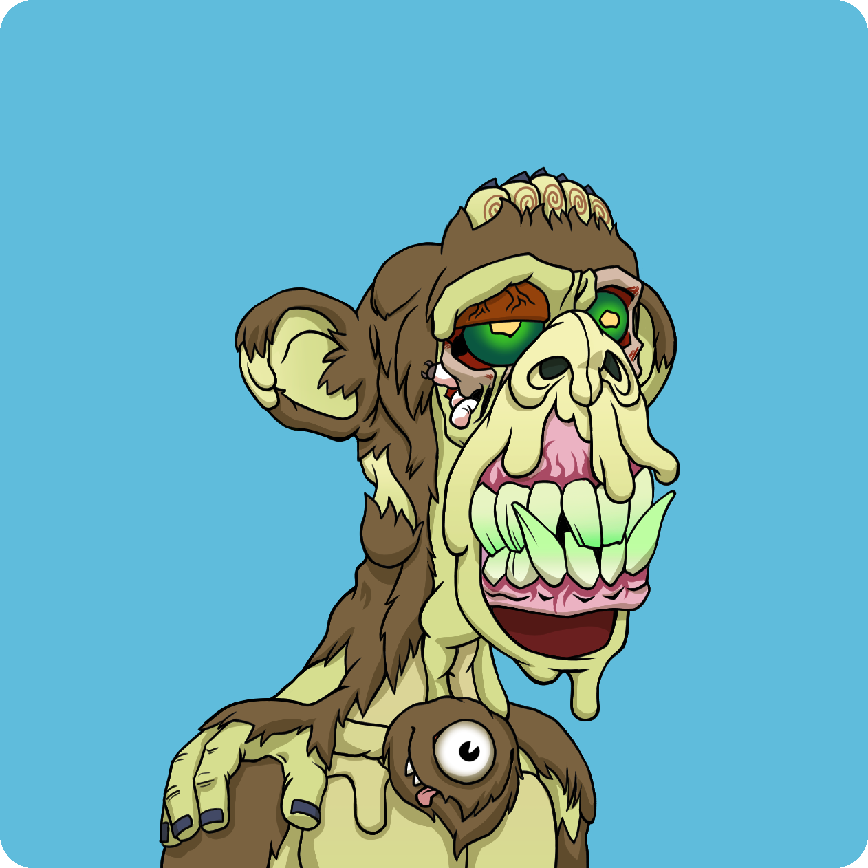 Yuga Labs - Mutant Ape Yacht Club - NFT # 6950