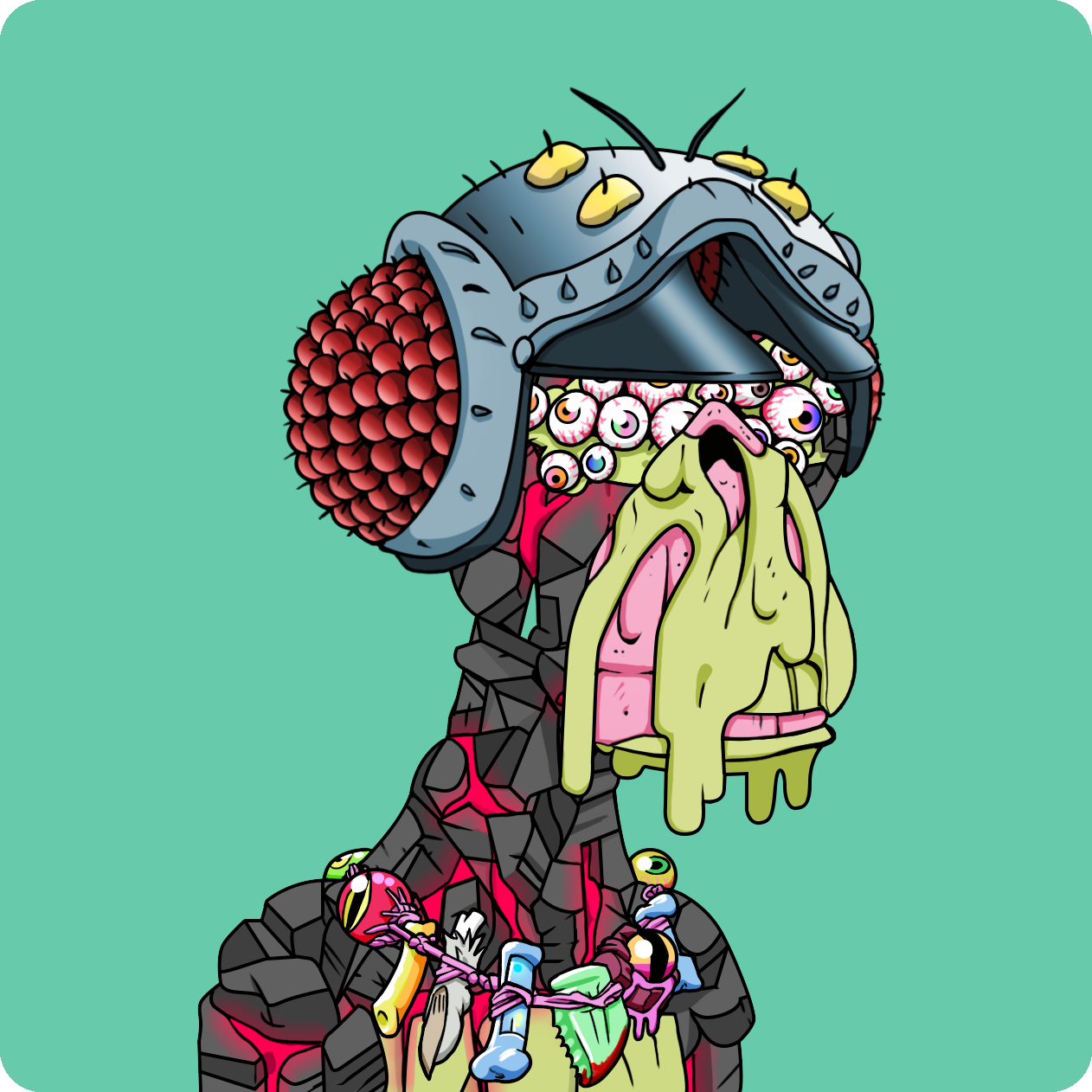 Yuga Labs - Mutant Ape Yacht Club - NFT # 1883