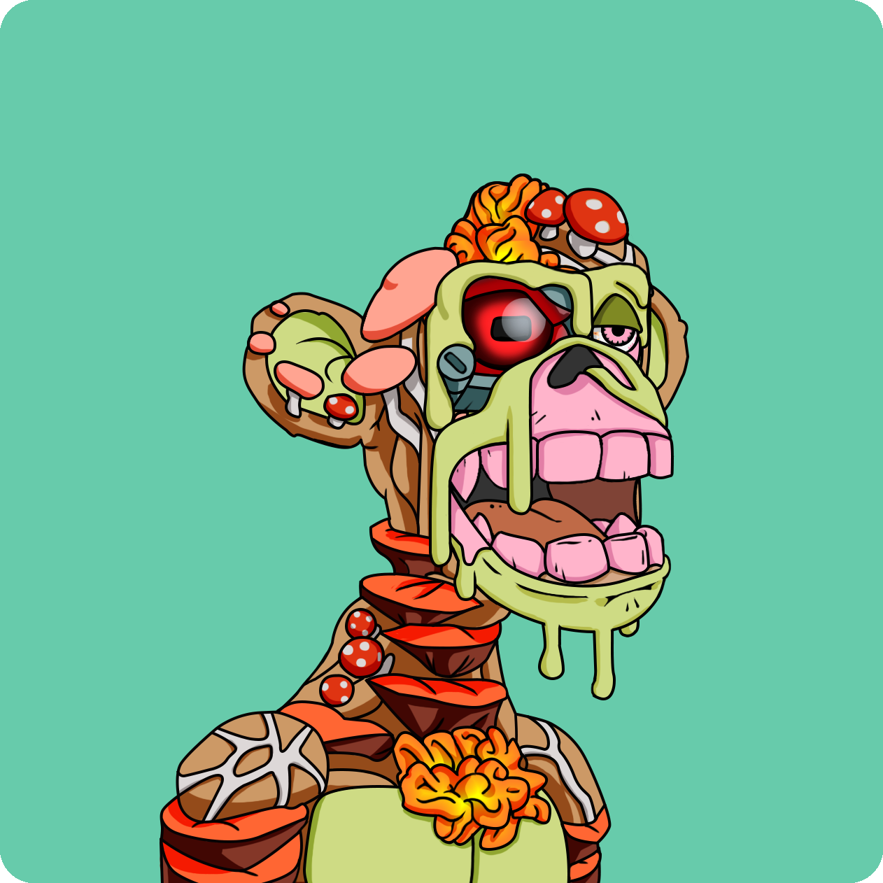 Yuga Labs - Mutant Ape Yacht Club - NFT # 20856