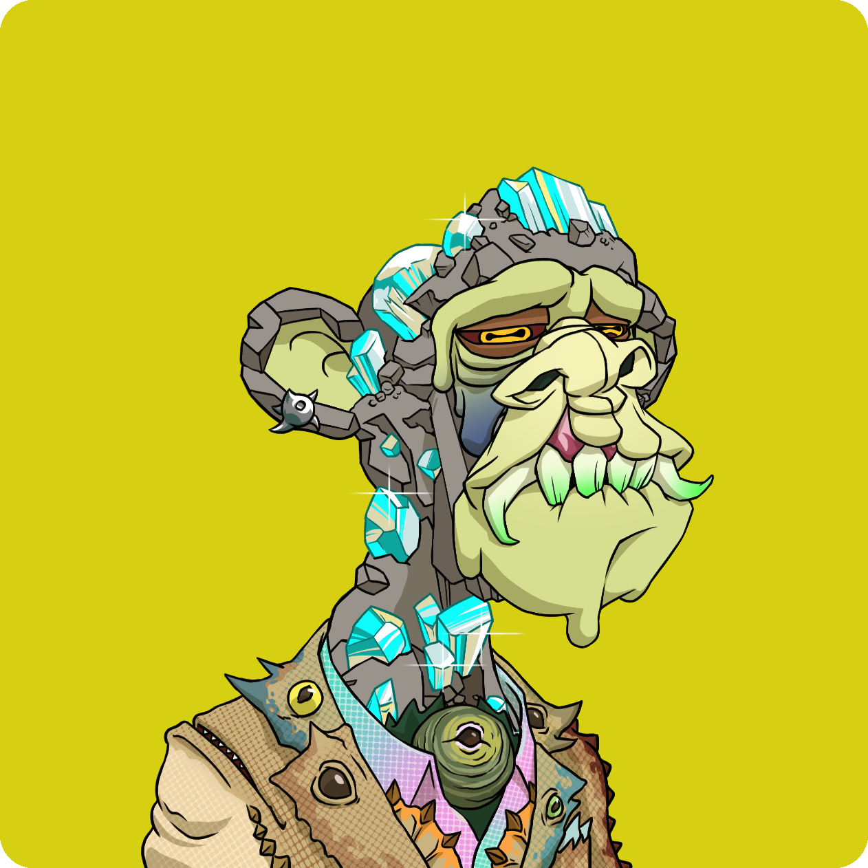 Yuga Labs - Mutant Ape Yacht Club - NFT # 24201