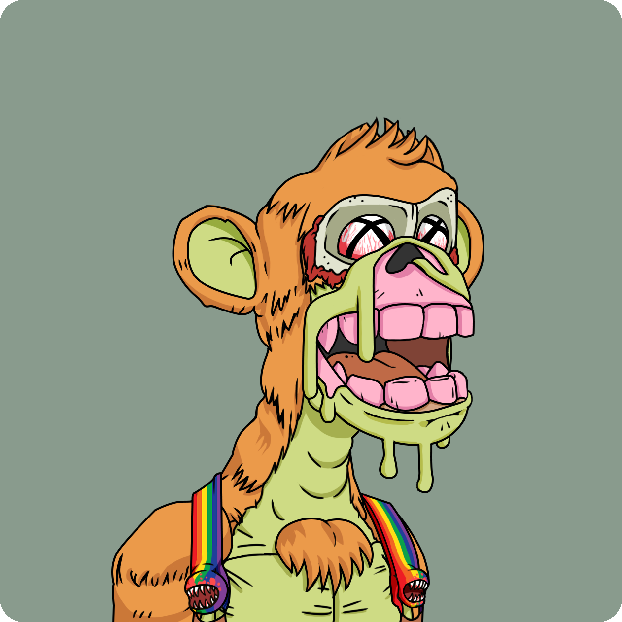 Yuga Labs - Mutant Ape Yacht Club - NFT # 4502