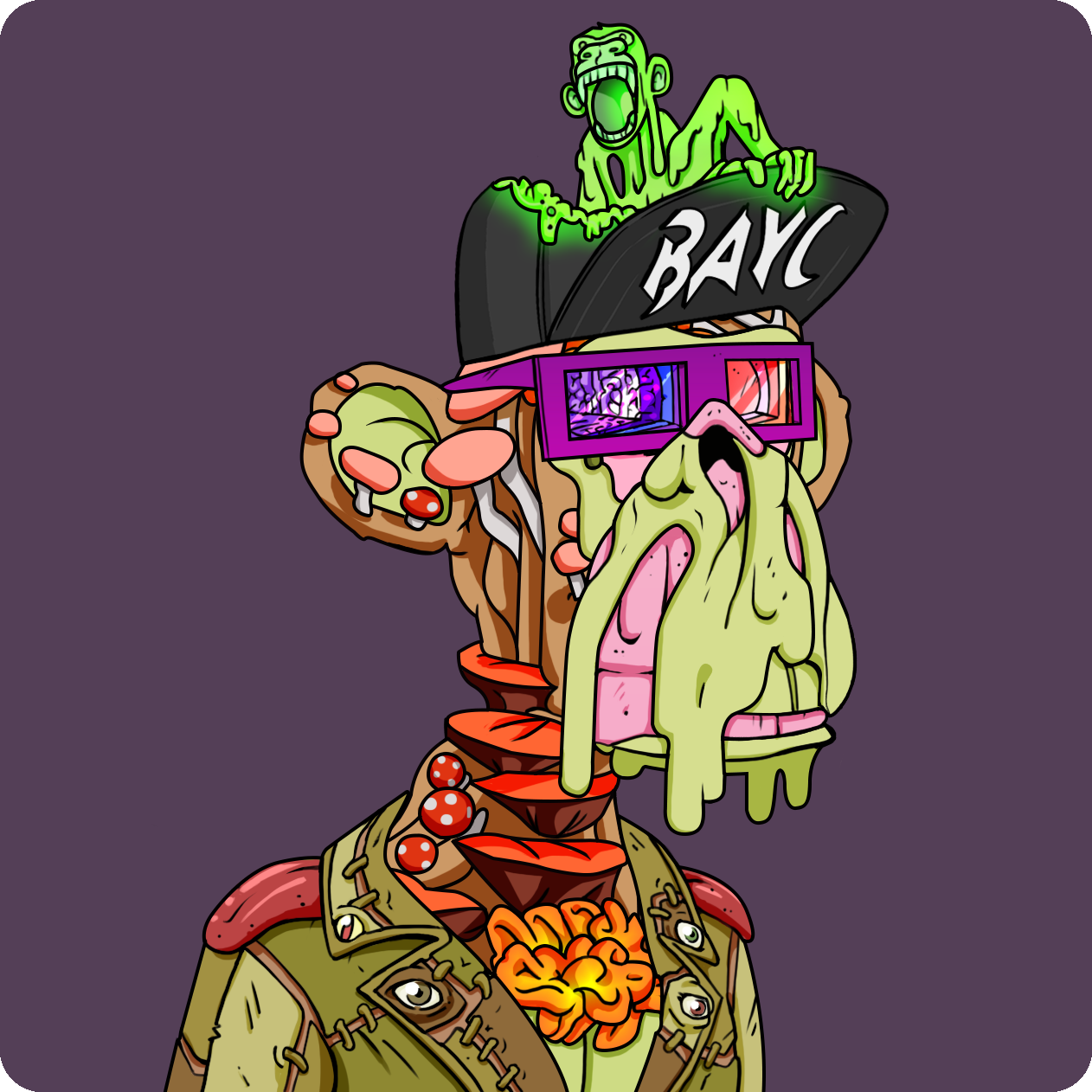 Yuga Labs - Mutant Ape Yacht Club - NFT # 1043