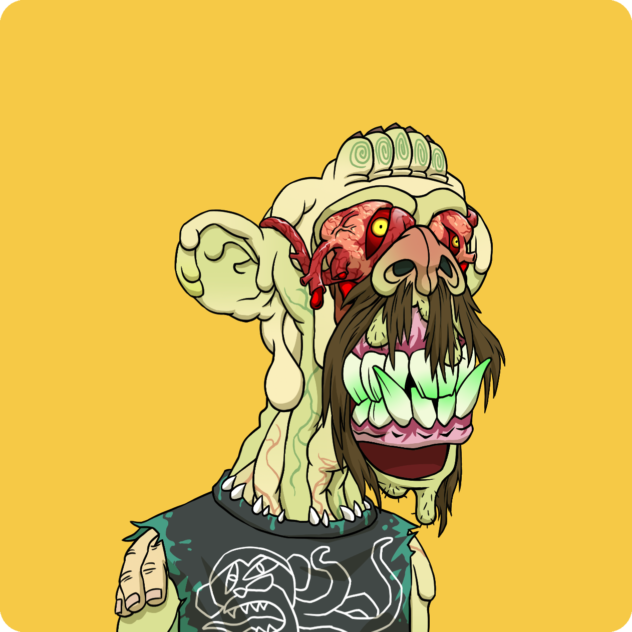 Yuga Labs - Mutant Ape Yacht Club - NFT # 25741