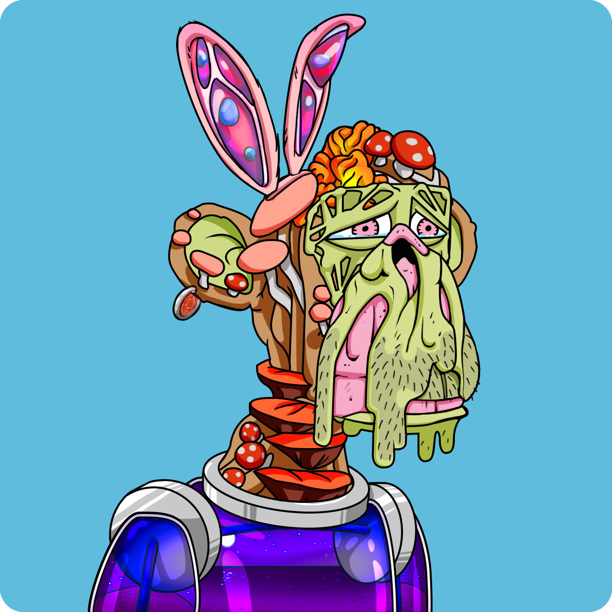 Yuga Labs - Mutant Ape Yacht Club - NFT # 3468