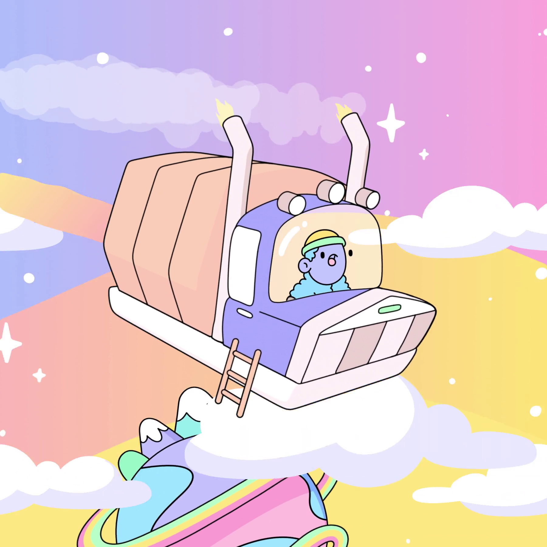 The Doodles Founders - Space Doodles - Space Doodle #325 - NFT # 325