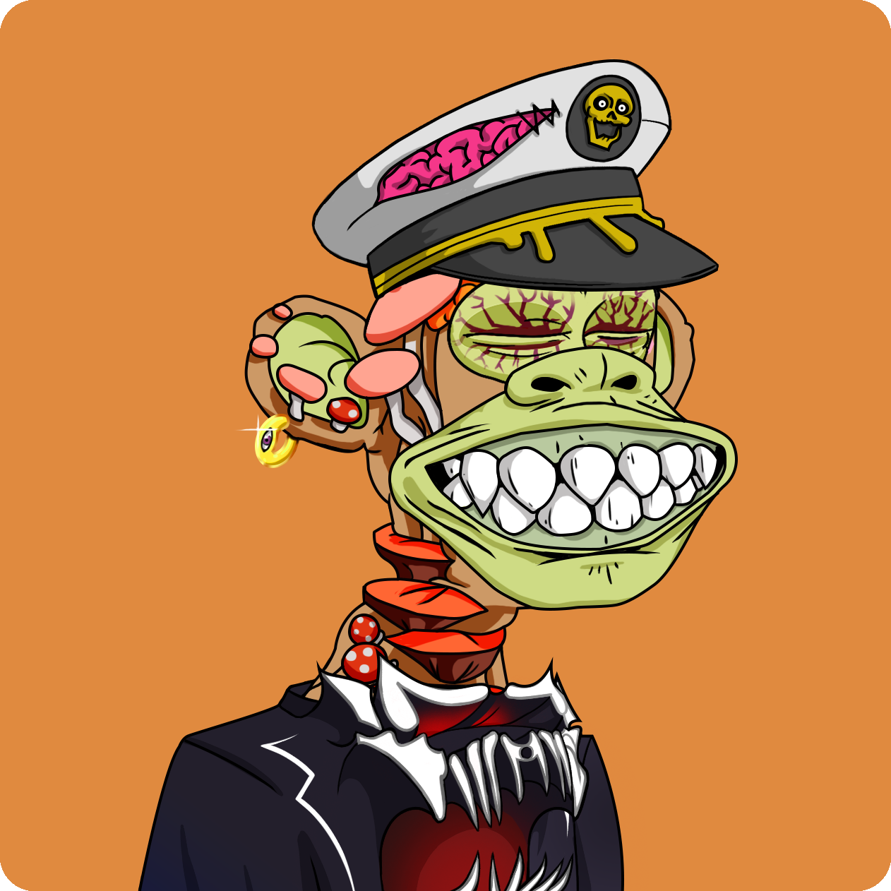 Yuga Labs - Mutant Ape Yacht Club - NFT # 1864