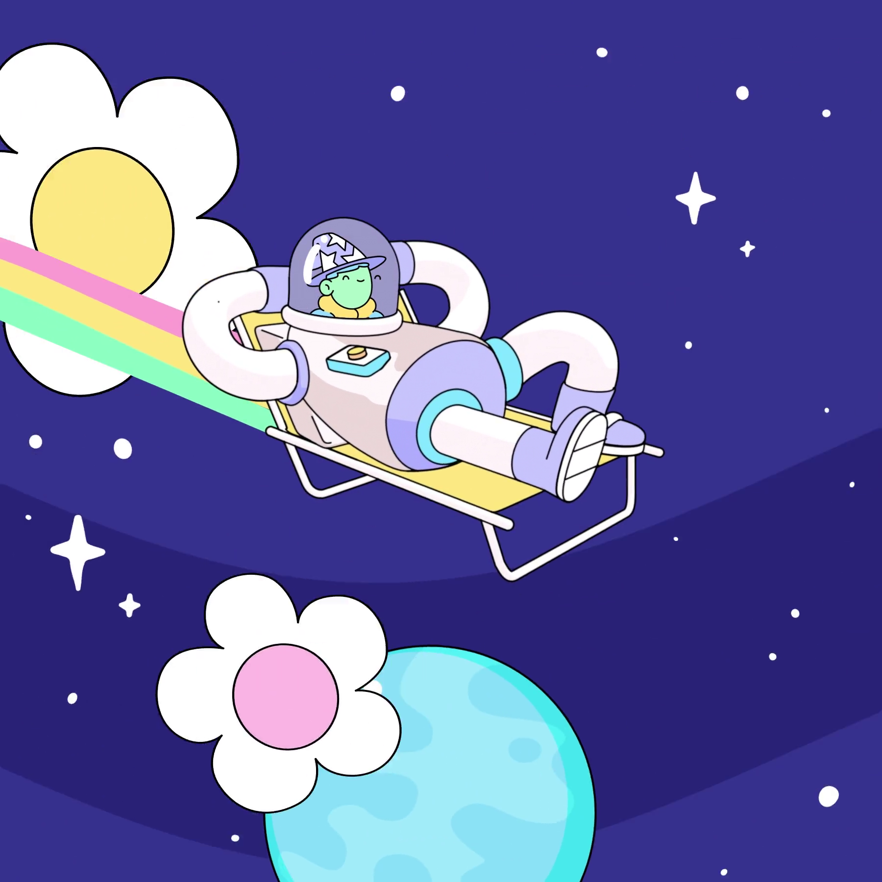 The Doodles Founders - Space Doodles - Space Doodle #67 - NFT # 67