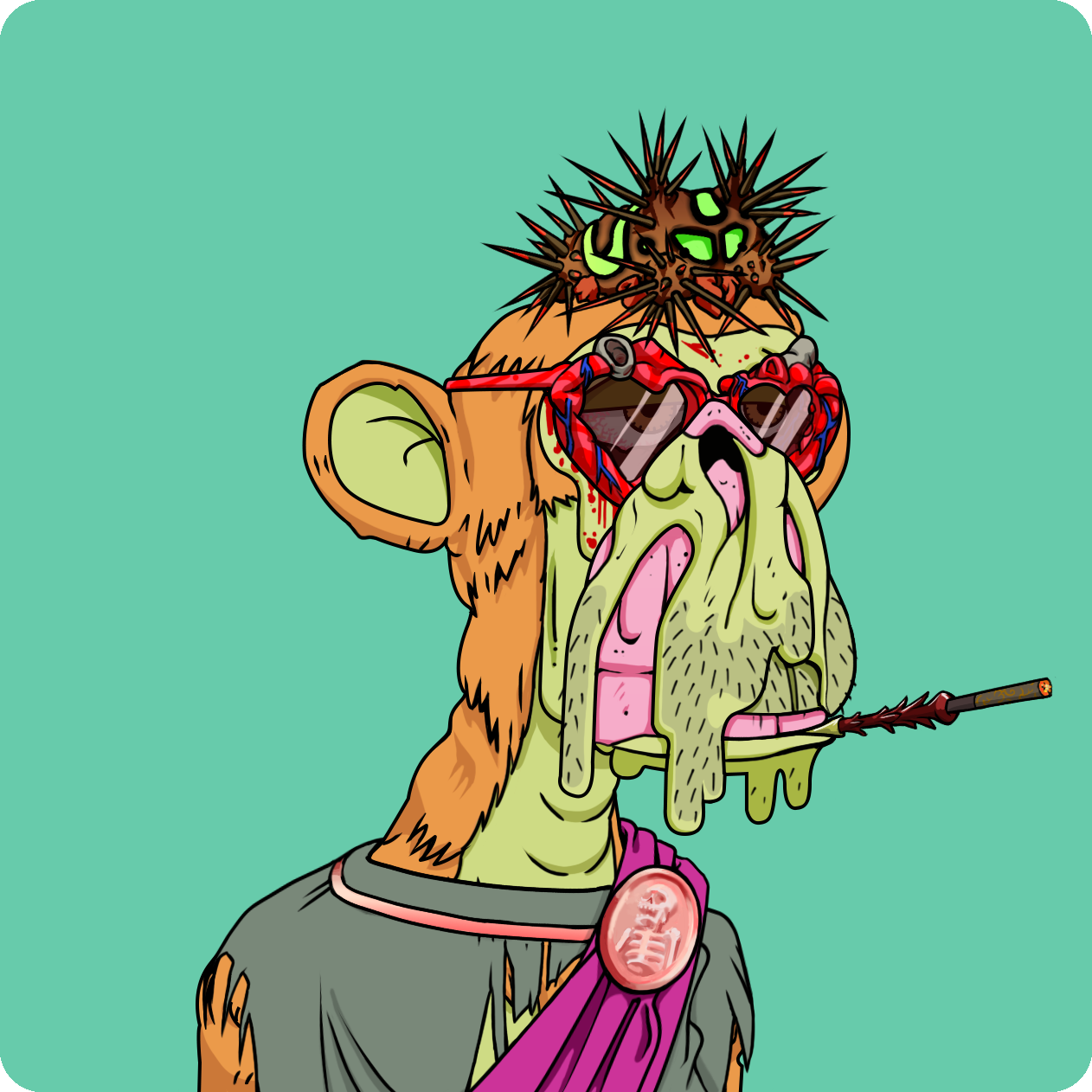 Yuga Labs - Mutant Ape Yacht Club - NFT # 24352