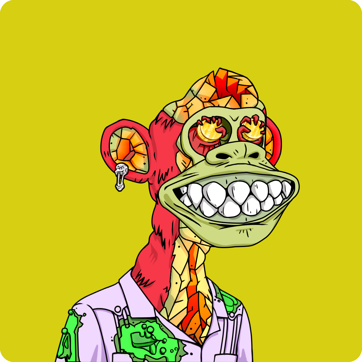 Yuga Labs - Mutant Ape Yacht Club - NFT # 475