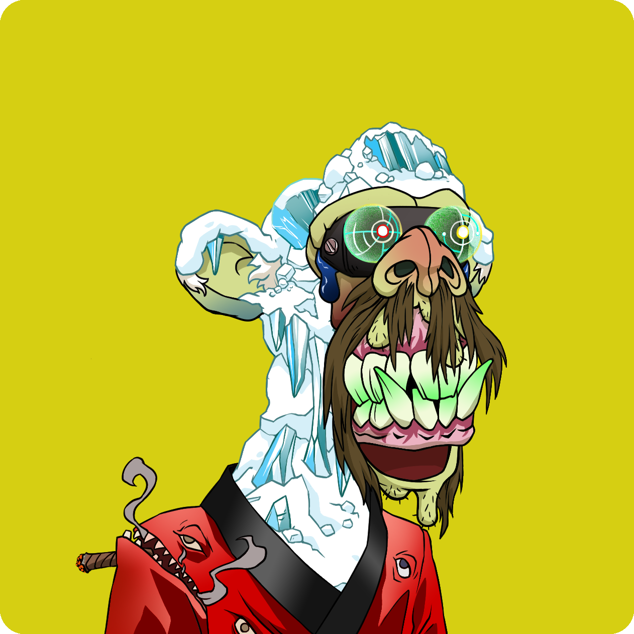 Yuga Labs - Mutant Ape Yacht Club - NFT # 218