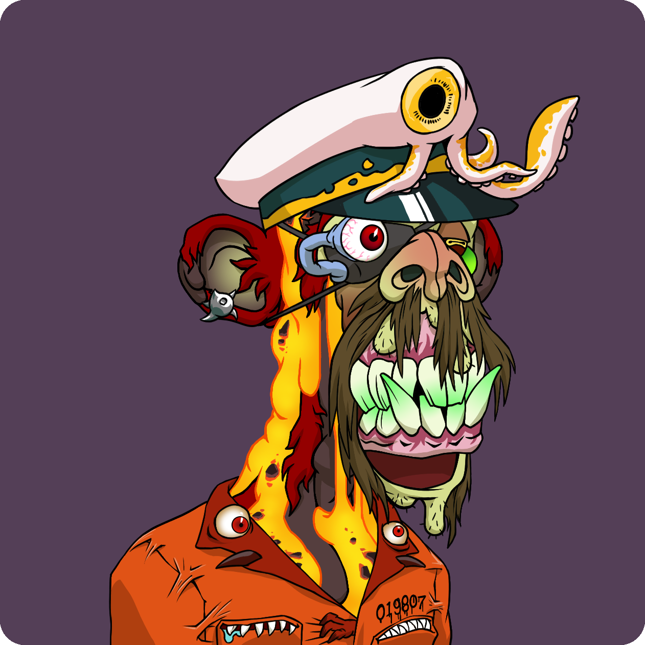 Yuga Labs - Mutant Ape Yacht Club - NFT # 9629