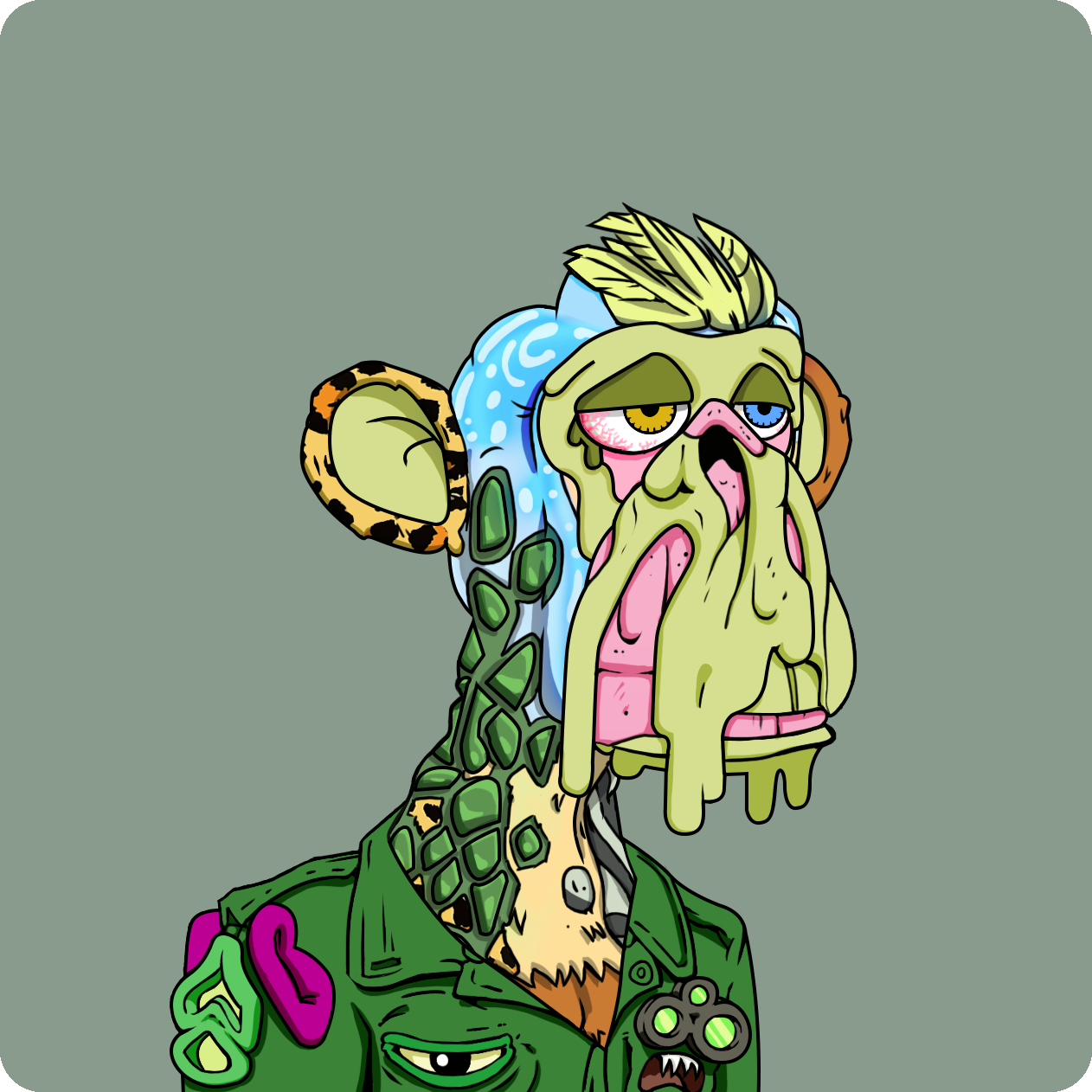 Yuga Labs - Mutant Ape Yacht Club - NFT # 8328