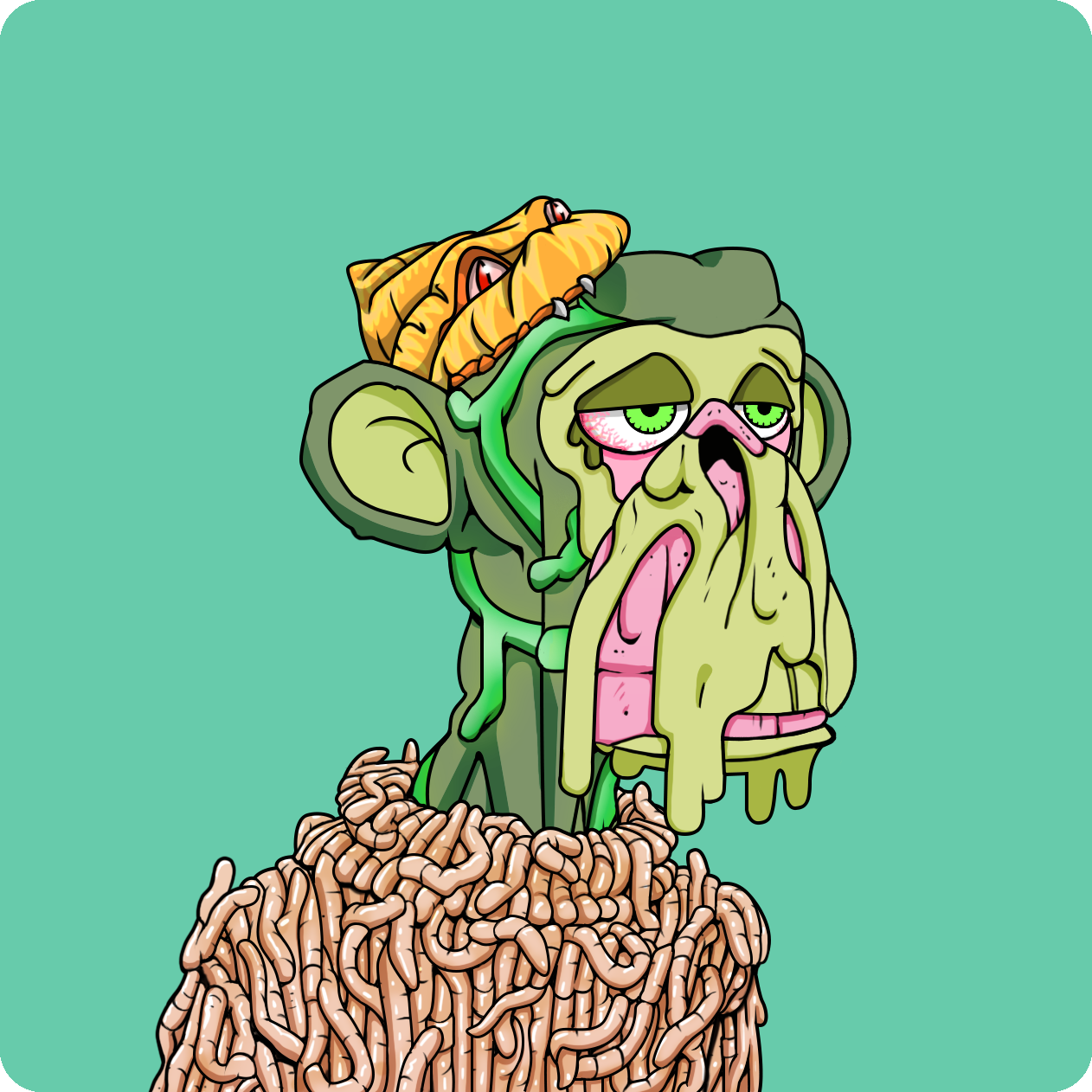 Yuga Labs - Mutant Ape Yacht Club - NFT # 1186