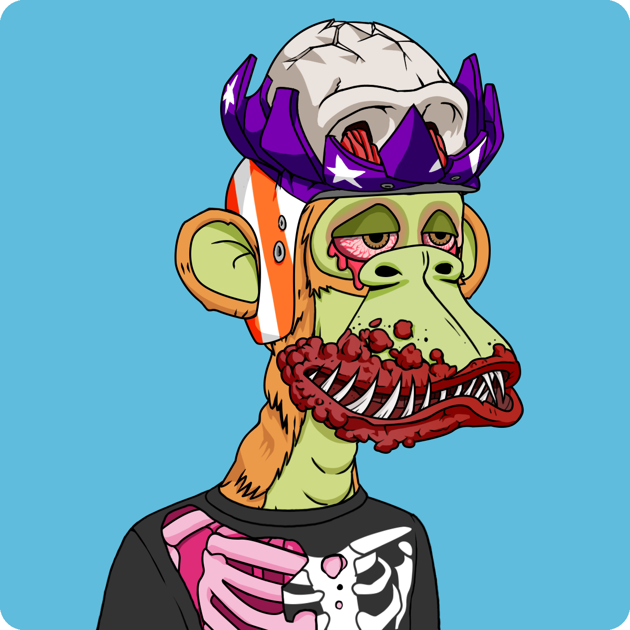 Yuga Labs - Mutant Ape Yacht Club - NFT # 12974