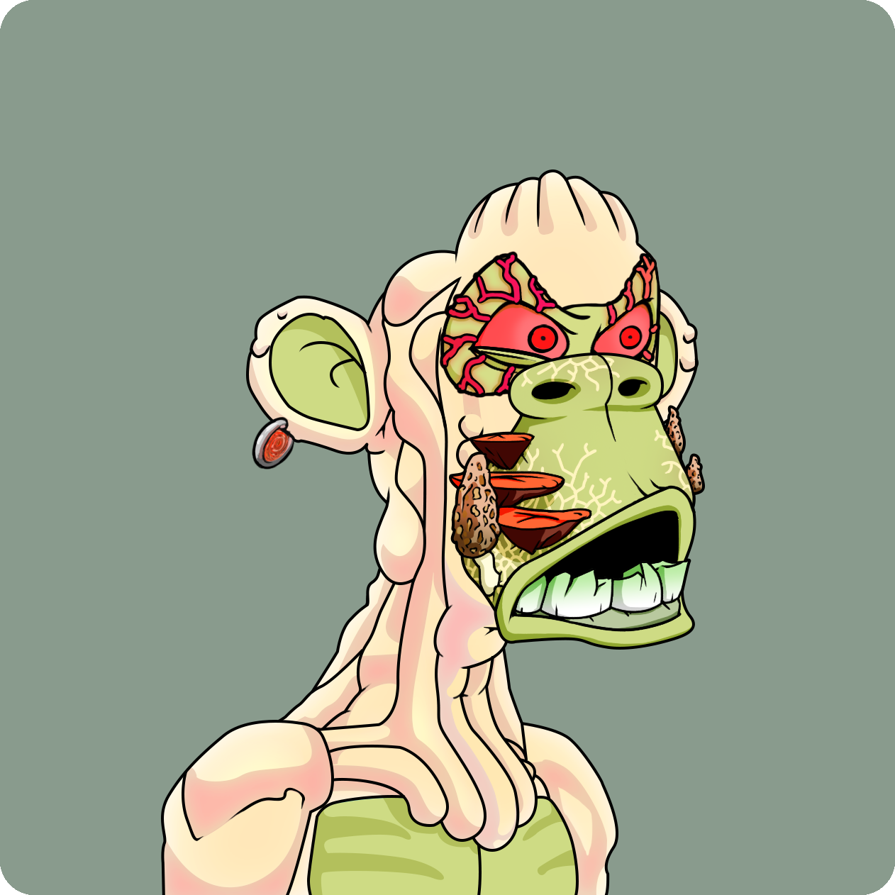 Yuga Labs - Mutant Ape Yacht Club - NFT # 2625