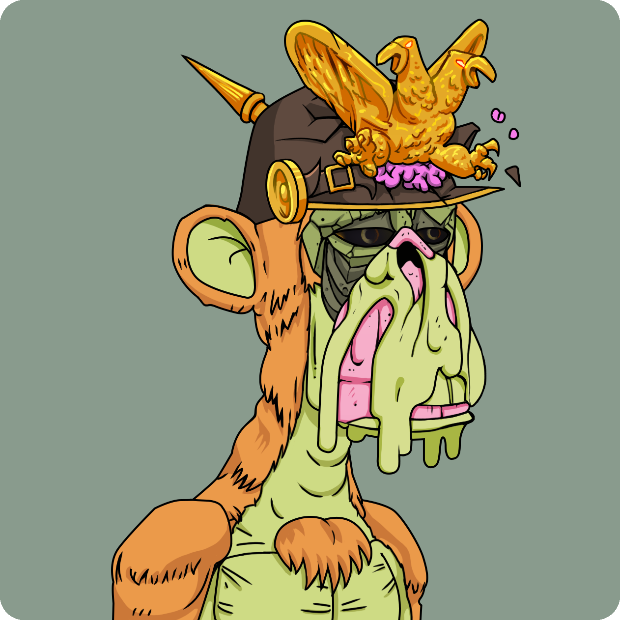 Yuga Labs - Mutant Ape Yacht Club - NFT # 3181