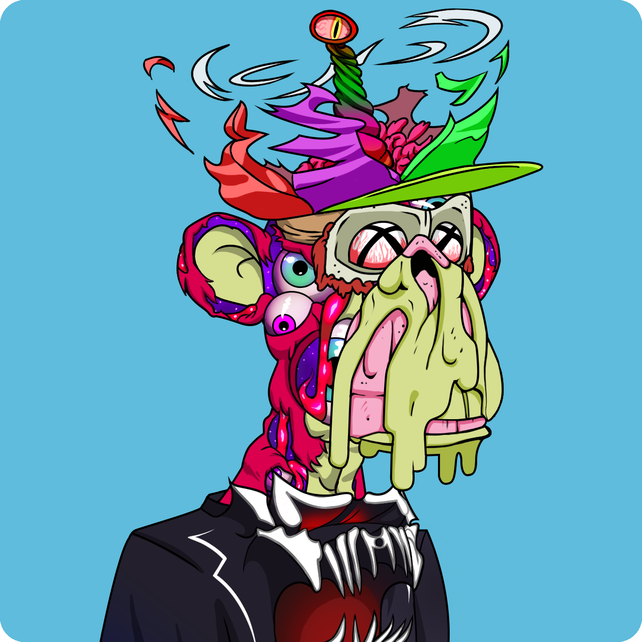 Yuga Labs - Mutant Ape Yacht Club - NFT # 12824