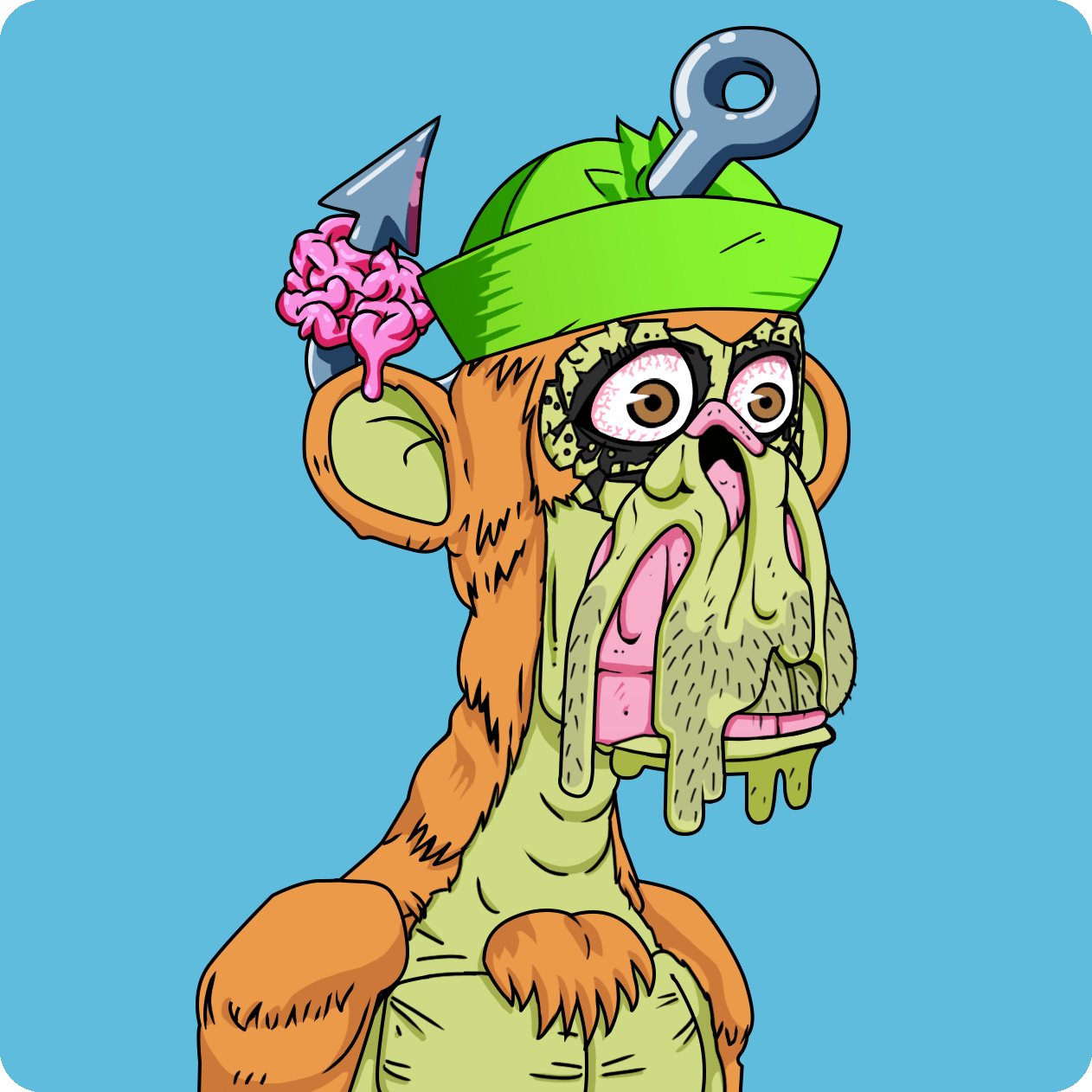 Yuga Labs - Mutant Ape Yacht Club - NFT # 8858