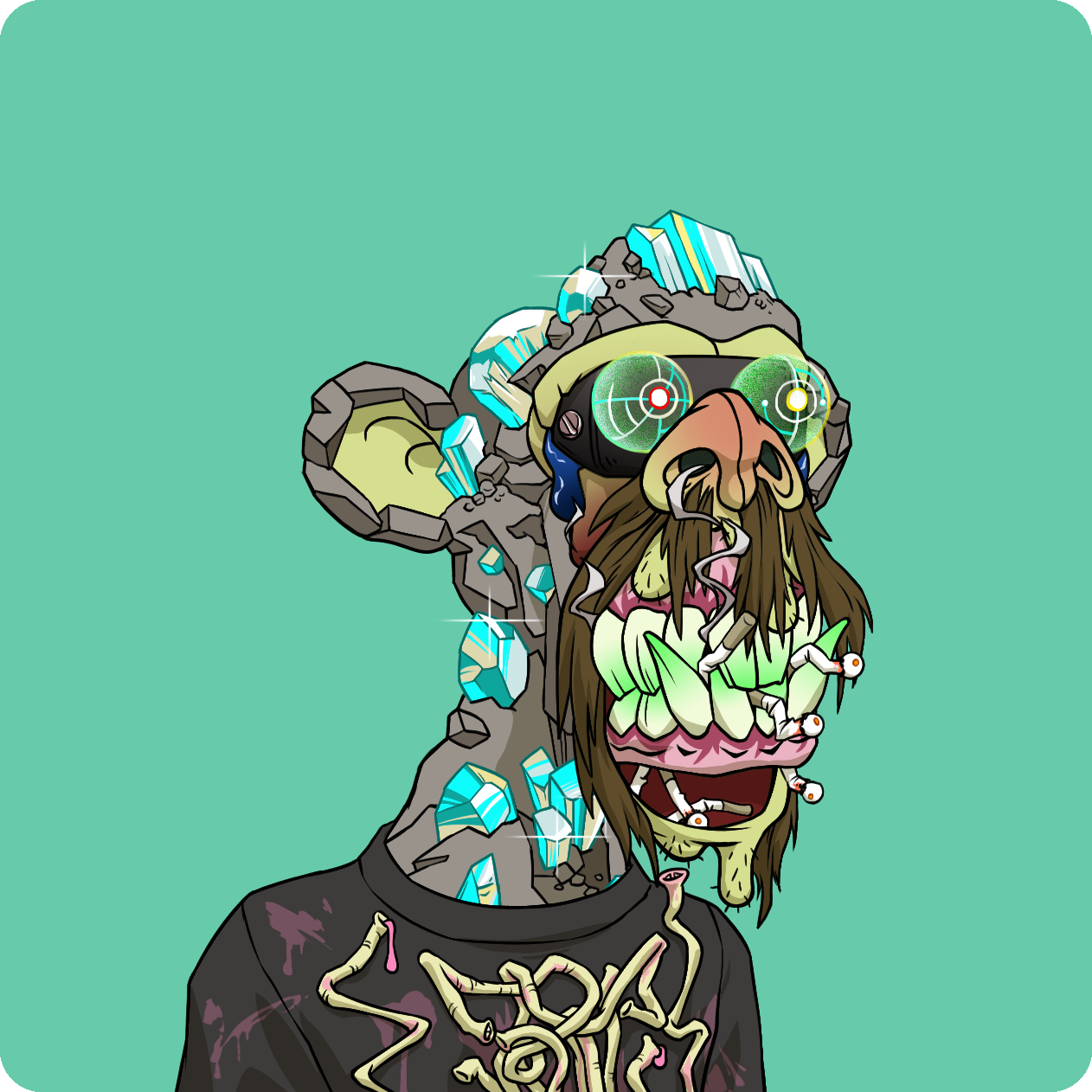 Yuga Labs - Mutant Ape Yacht Club - NFT # 10061