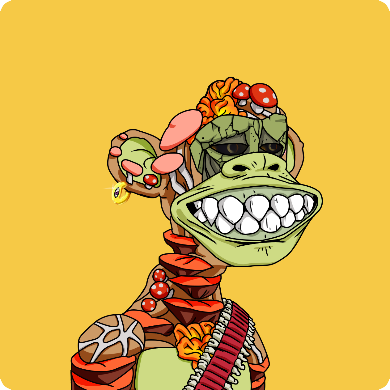 Yuga Labs - Mutant Ape Yacht Club - NFT # 19174