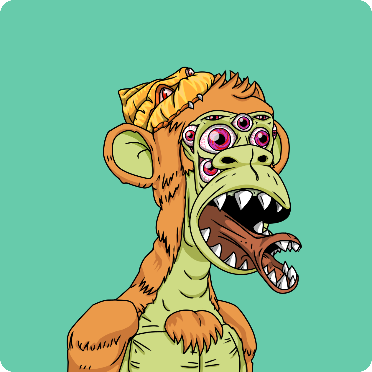 Yuga Labs - Mutant Ape Yacht Club - NFT # 1945