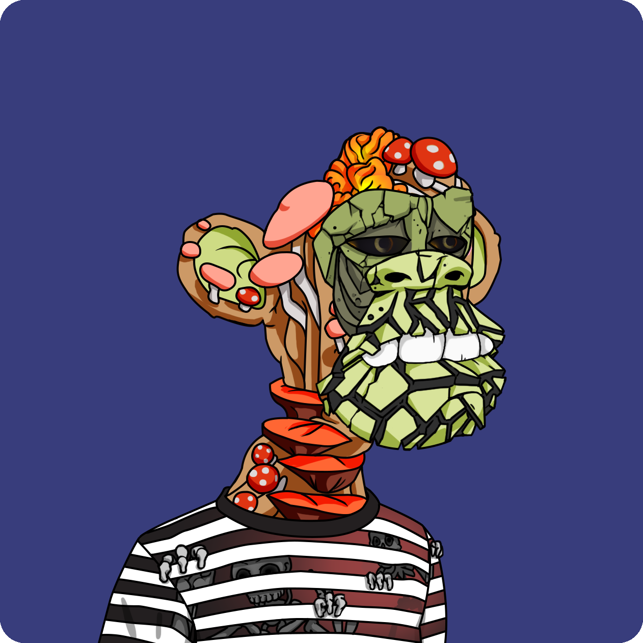 Yuga Labs - Mutant Ape Yacht Club - NFT # 9611