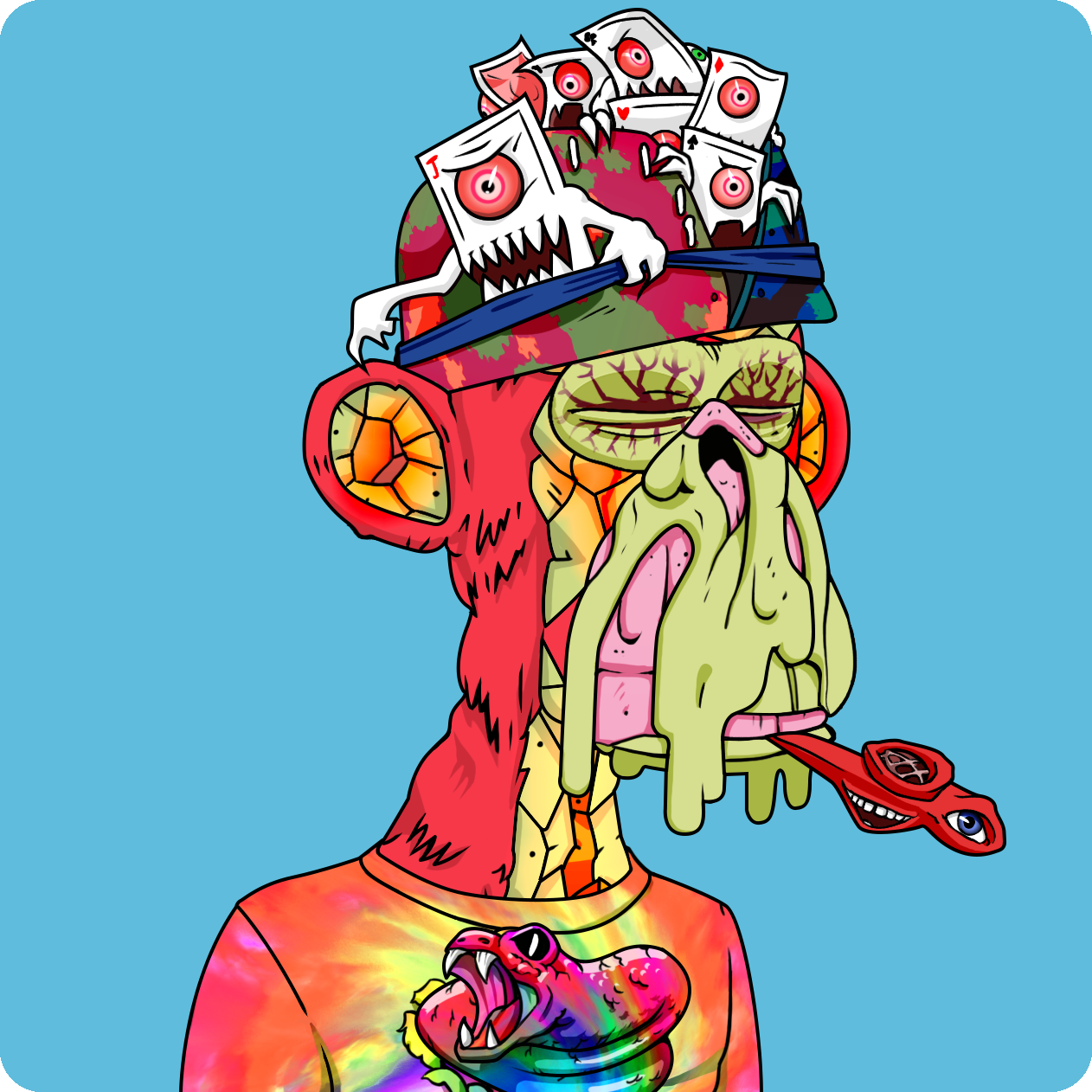 Yuga Labs - Mutant Ape Yacht Club - NFT # 12954