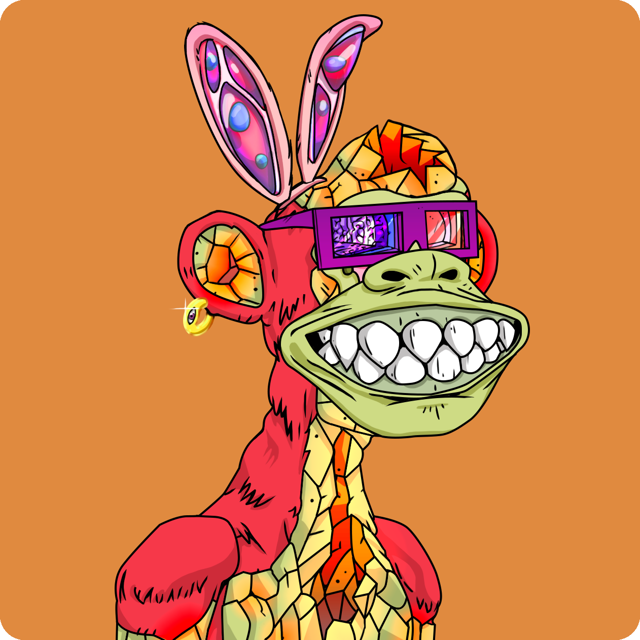 Yuga Labs - Mutant Ape Yacht Club - NFT # 15872